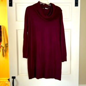 Loft large maternity sweater dress